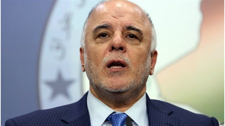 Iraq PM order creasing shelling in civilian areas of Iraq