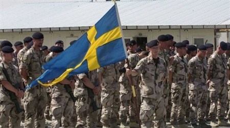Swedish parliament suggests sending 120 troops to Iraq