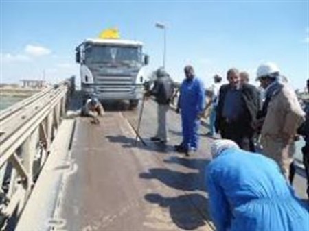 Pontoon bridge of Tanuma has been rehabilitated in Iraq