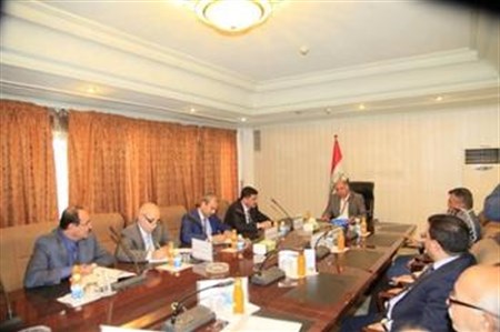 حسن الجنابي يتسلم أدارة وزارة الموارد المائية وكالة